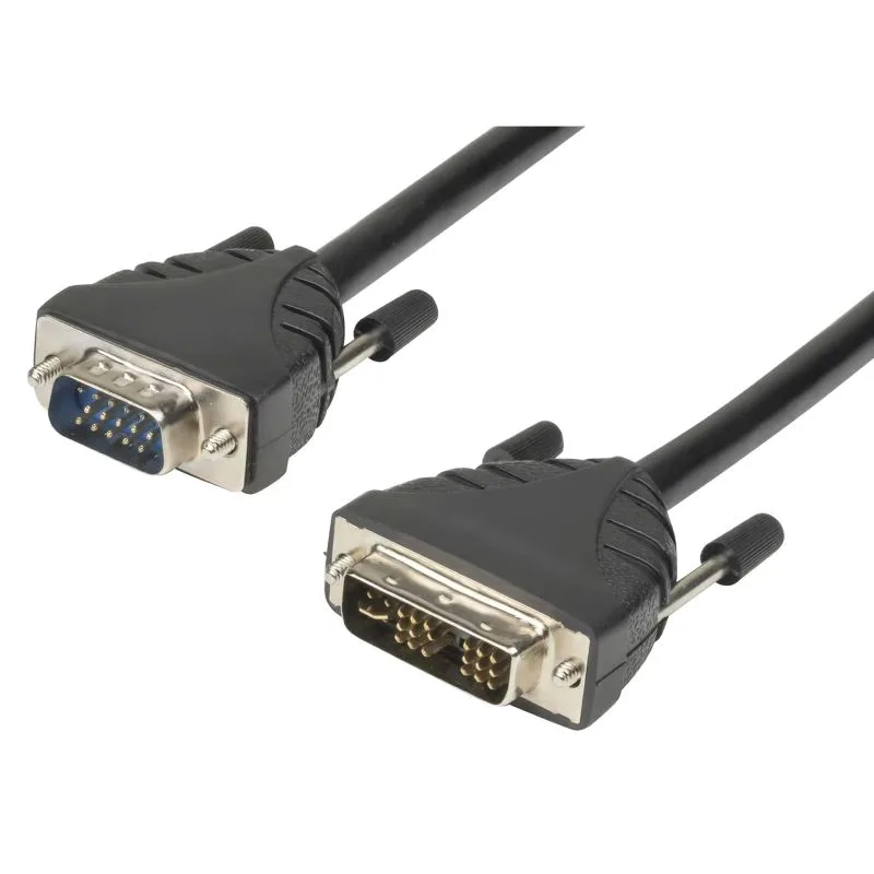 Adaptador Video CABLE DVI A VGA DVI A VGA