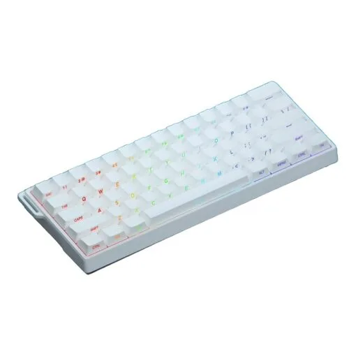 Perifericos Teclado Gamer WIND 60HE WHITE SW GREYWOOD 60% USB MAGNETICO WIND 60HE WHITE 60% MAGNE