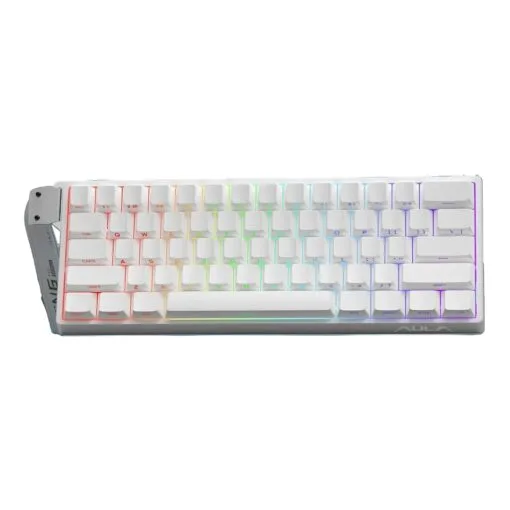 Perifericos Teclado Gamer WIND 60HE WHITE SW GREYWOOD 60% USB MAGNETICO WIND 60HE WHITE 60% MAGNE