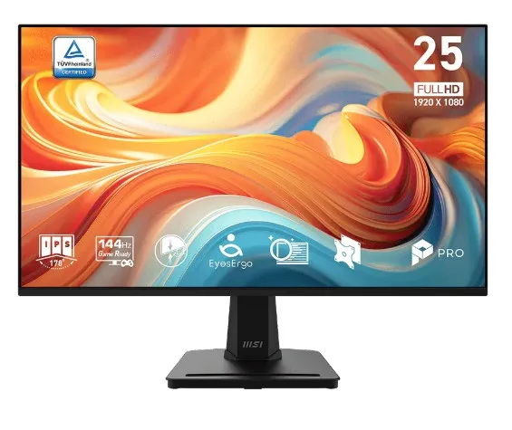 Monitor 24 MSI PRO MP251 E14L FHD 144HZ 25¨´ MP251 E14L 144HZ