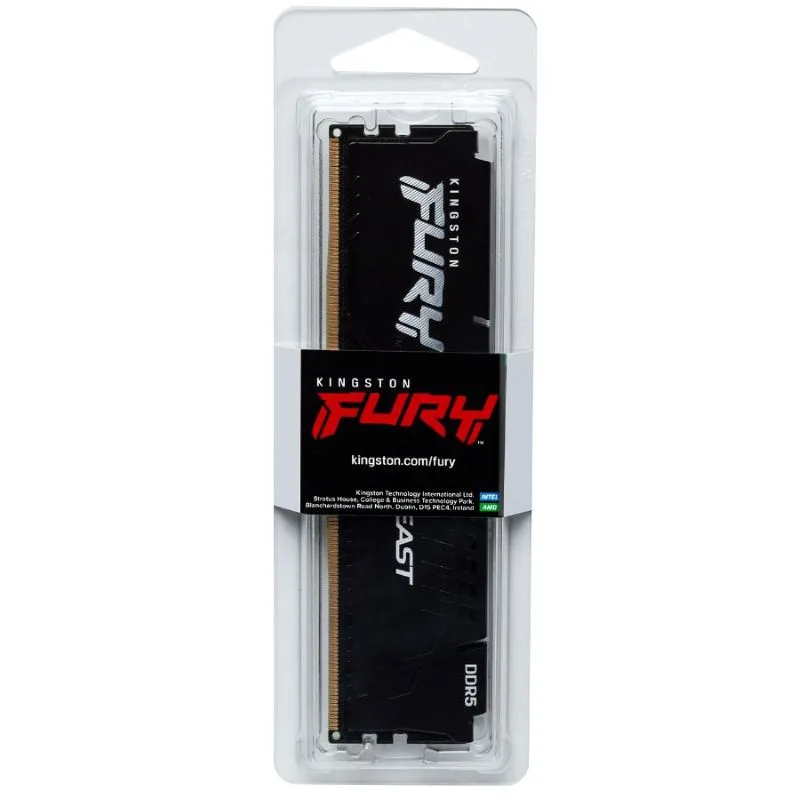 Memoria Ram DDR5 16GB KINGSTON FURY DDR5 16GB 5600MTS DDR5 16GB 5600MTS BLACK
