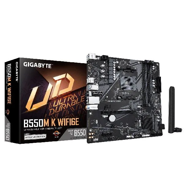 Motherboard Amd GIGABYTE B550MK WIFI6E B550M K WIFI6E