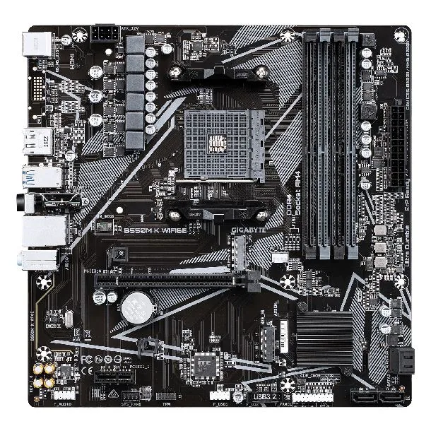 Motherboard Amd GIGABYTE B550MK WIFI6E B550M K WIFI6E — foto 3
