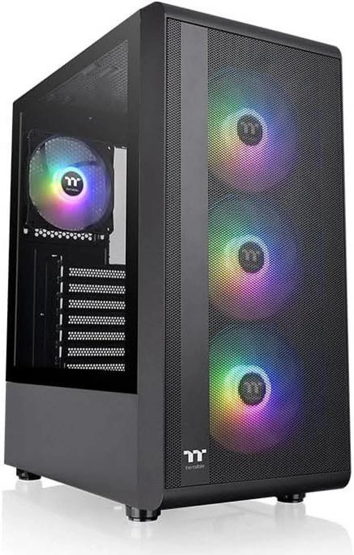 Gabinete Thermaltake S200 Plus Tg Argb Black Tempered Glass — foto 8