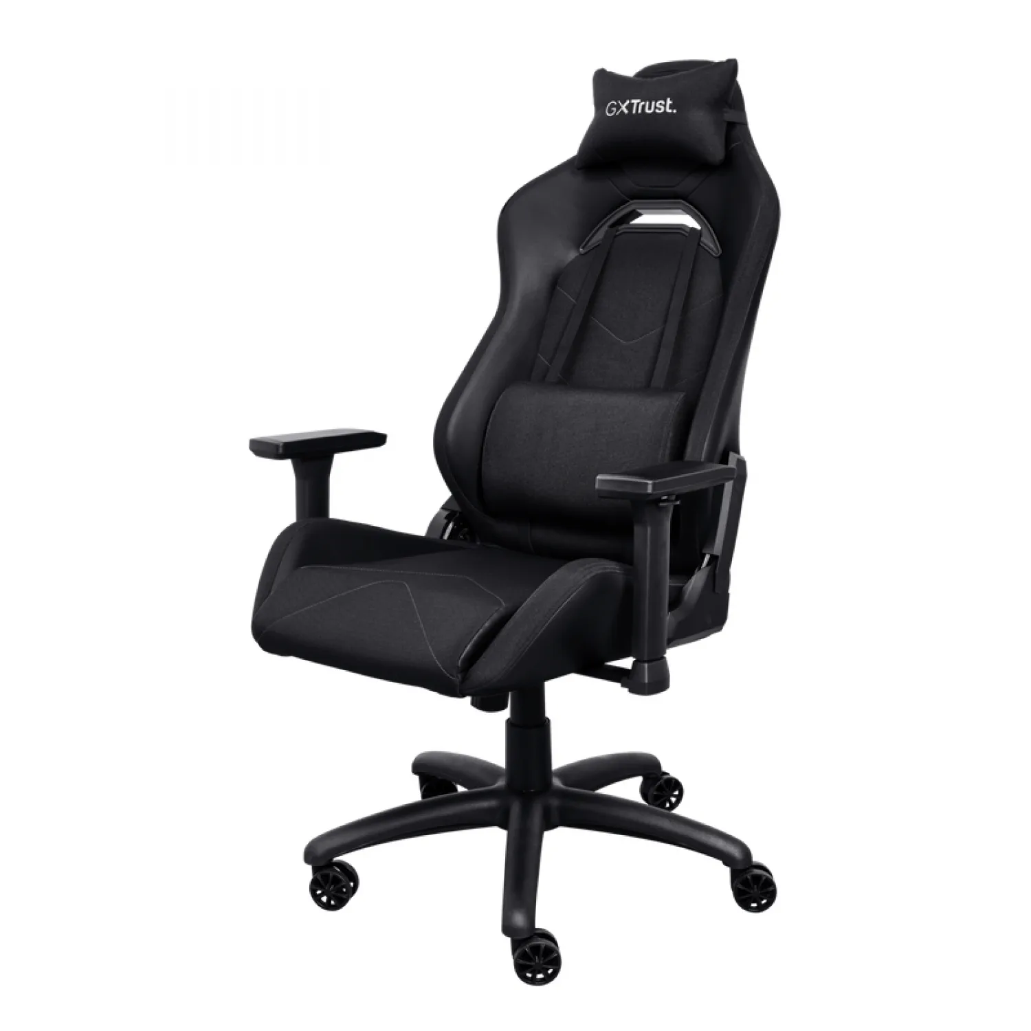 SILLA GAMER GXTRUST 714 RUYA ERGONÓMICA Y TRANSPIRABLE CON APOYO 3D NEGRO