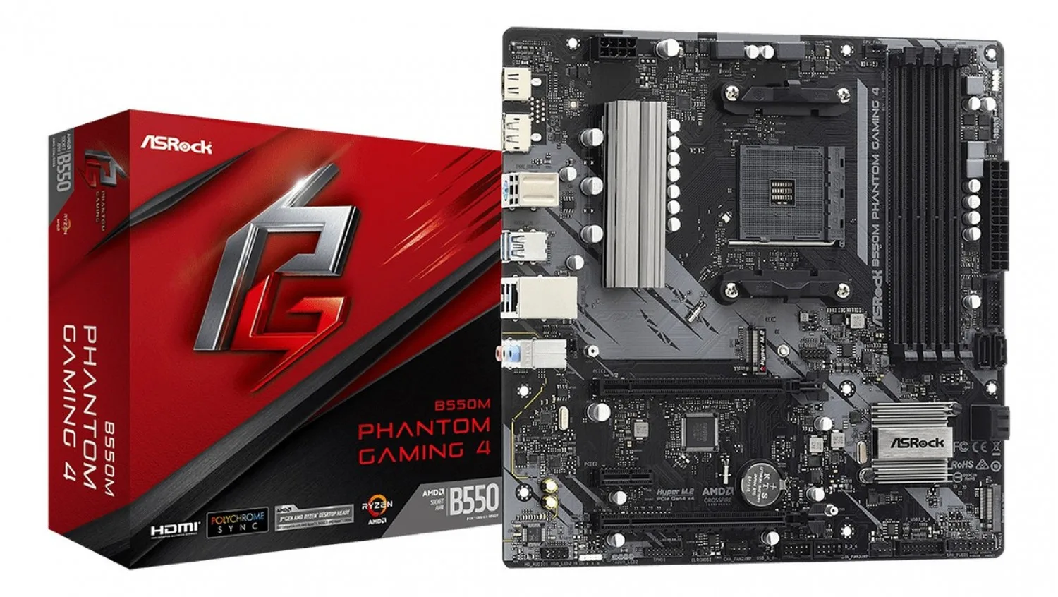 Mother Asrock (am4) B550m Phantom Gaming 4 — foto 11