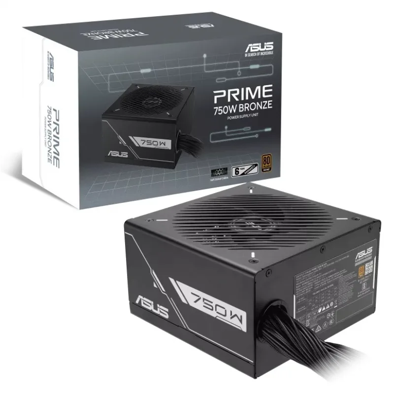 Fuente Gamer Asus Prime 750w Black — foto 2
