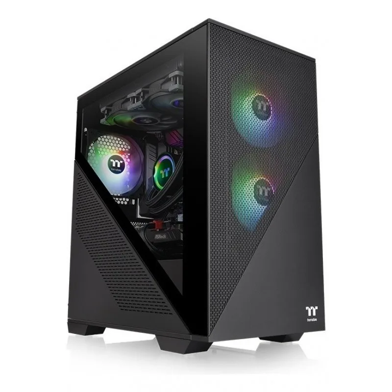 Gabinete Gamer Thermaltake Divider 170 Tg Argb Black Temp Glass — foto 8