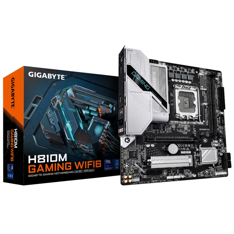Mother Gigabyte (lga 1851) H810m Gaming Wifi6 — foto 6