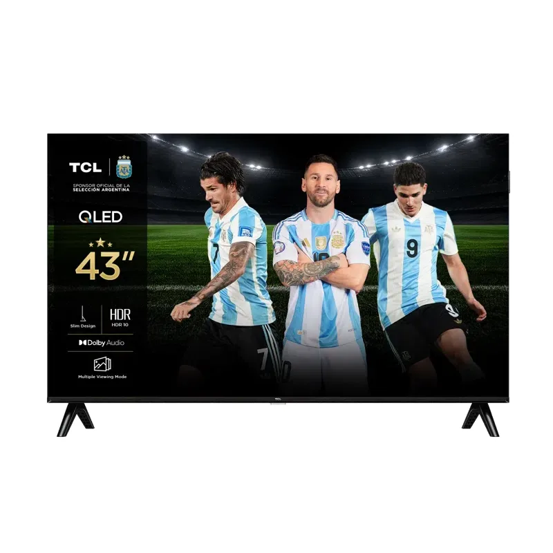 TV TCL 43 SMART QLED FULL HD GOOGLE TV HDR10 43S5KF — foto 2