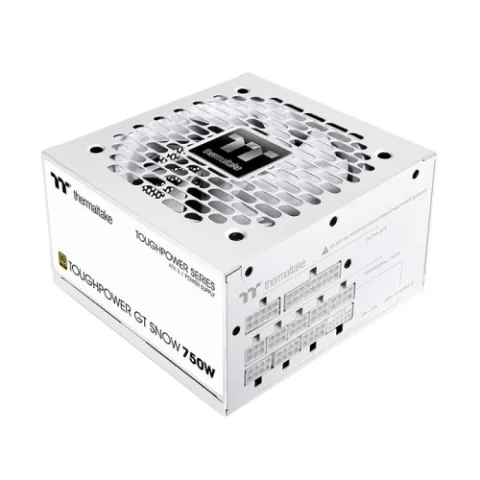 Fuente Gamer Thermaltake Tp Gt 750w Analog 80 Plus Gold White