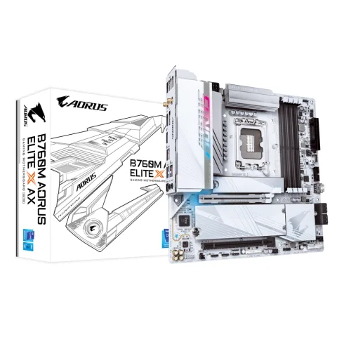 MOTHER GIGABYTE (LGA1700) B760M A ELITE X AX
