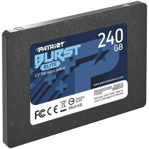 Disco Ssd Patriot Burst Elite Solid 240 Gb Sata3 Pe000776