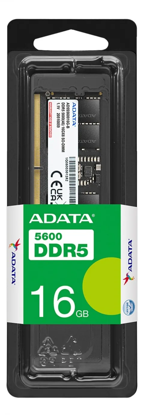 Memoria Adata Sodimm Ddr5 16gb 5600