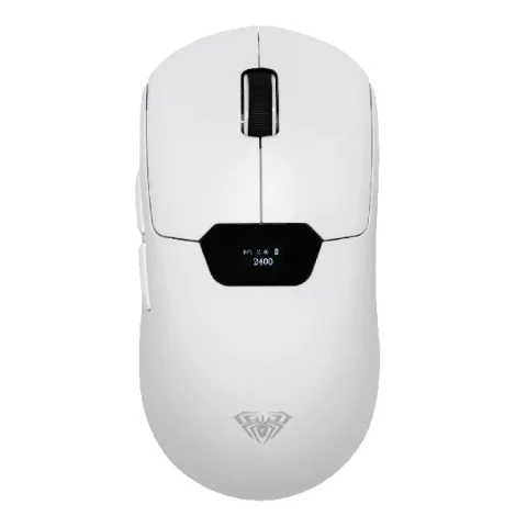 Perifericos Mouse Gamer AULA WIND SC390 TRIMODE CABLE+BT+2.4G WIND SC390 WHITE